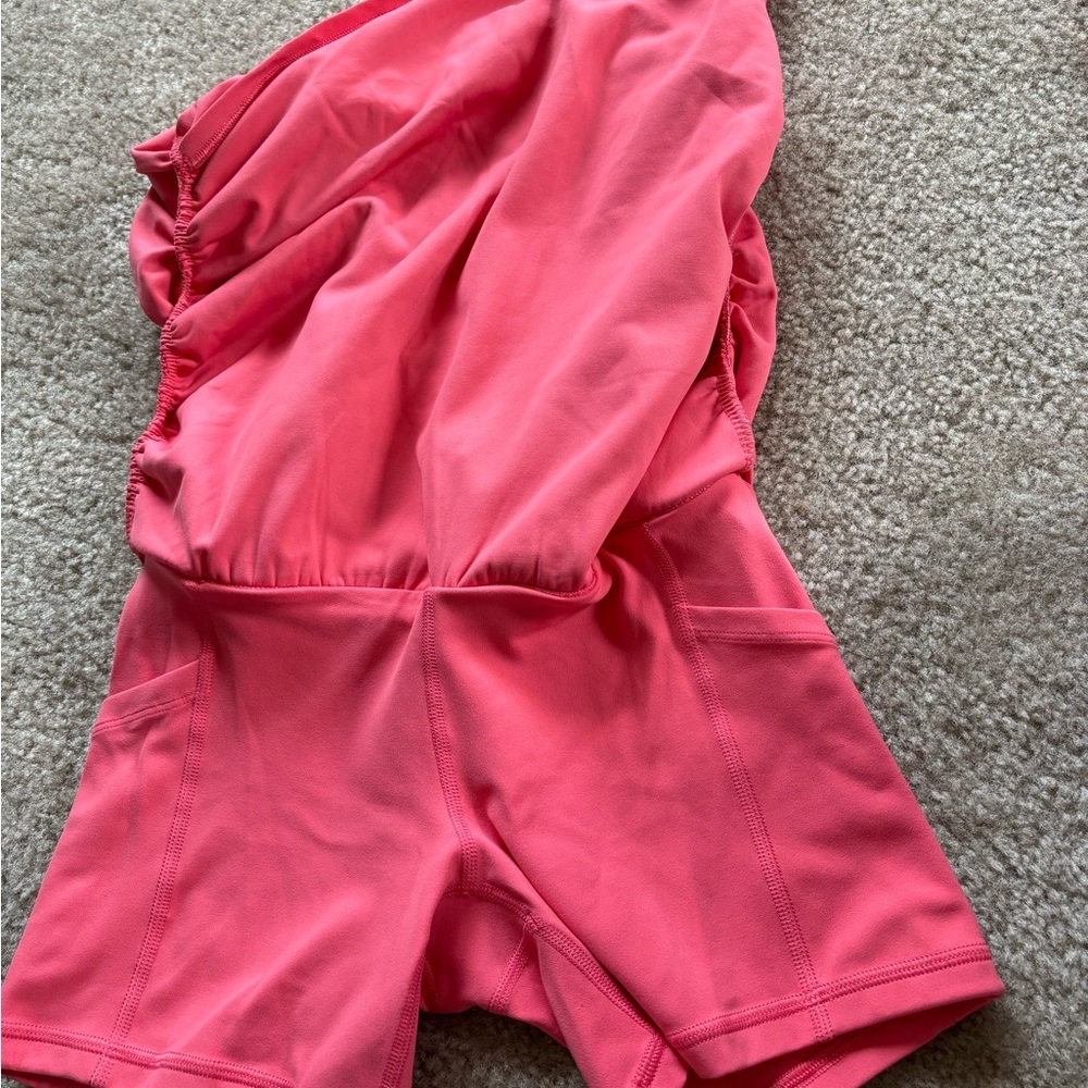 NWT Athleta Transcend Skort with Hidden Pockets Coral Petal - Picture 10 of 14